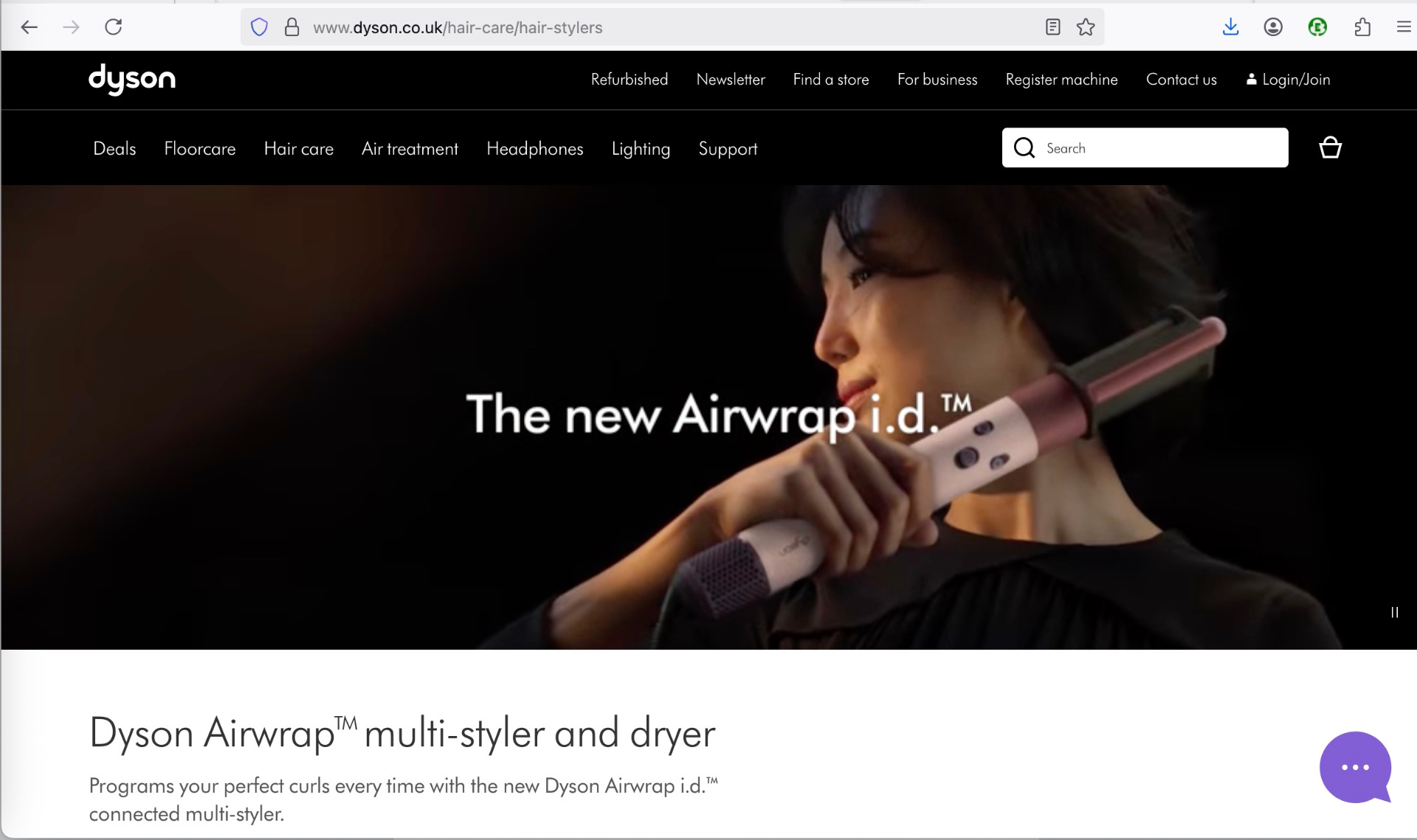 Dyson Airwrap ID: lead writer product launch